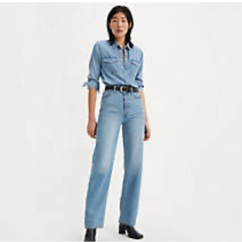 Levi’s Ribcage Straight Ankle- new with tags/never worn